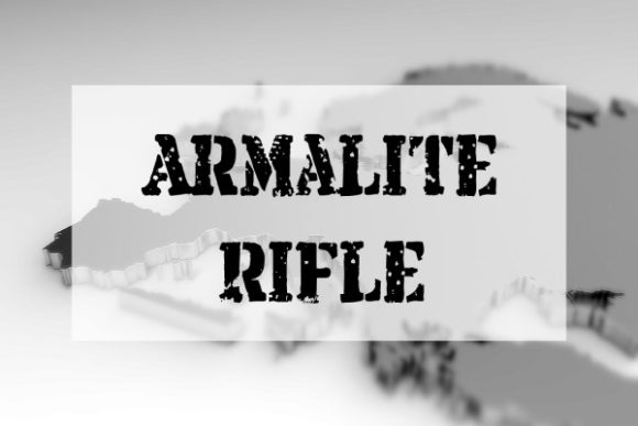 Armalite Rifle: A Timeless Display Font for Editorial Design