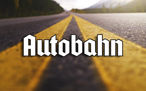 Autobahn: A Bold Display Font for Editorial Projects