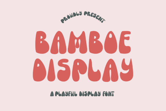 Bamboe Display: A Playful Typeface for Editorial Design