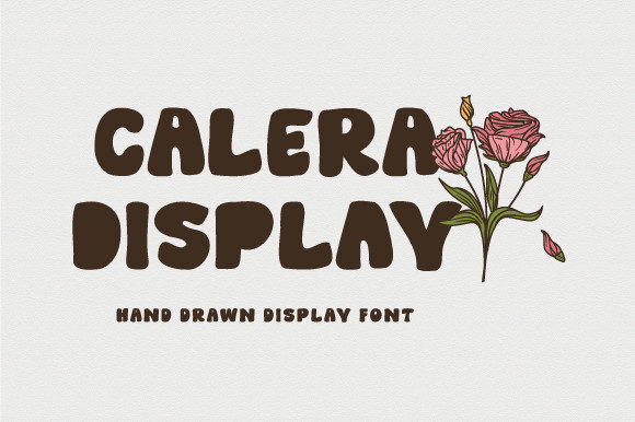 Calera Display: A Playful Font for Web Design