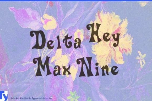 Delta Hey Max Nine Font for Bold Visual Impact