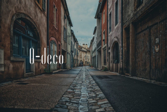 Enhance Your Brand with the O-deco Font