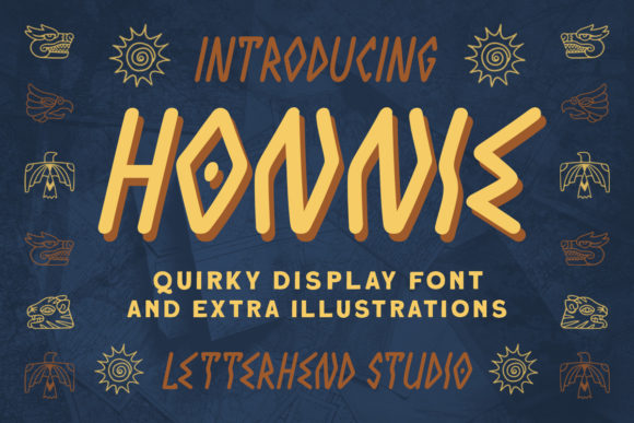 Honnie - Quirky Display for Branding and Design