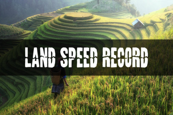 Land Speed Record: A Font That Boosts Brand Identity