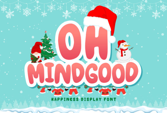 Oh Mindgood: A Playful Font for Handmade Creations