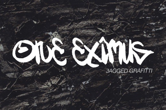 One Eximus: A Graffiti-Inspired Font for Bold Branding