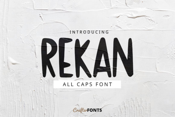 Rekan Display Font for a Polished Brand Look