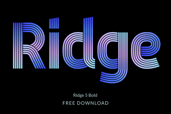 Ridge 5 Bold: A Versatile Typeface for Web Design