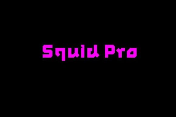 Squid Font for Bold Digital Marketing