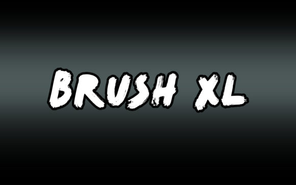 Title Brush XL: A Cool Display Font for Creative Branding